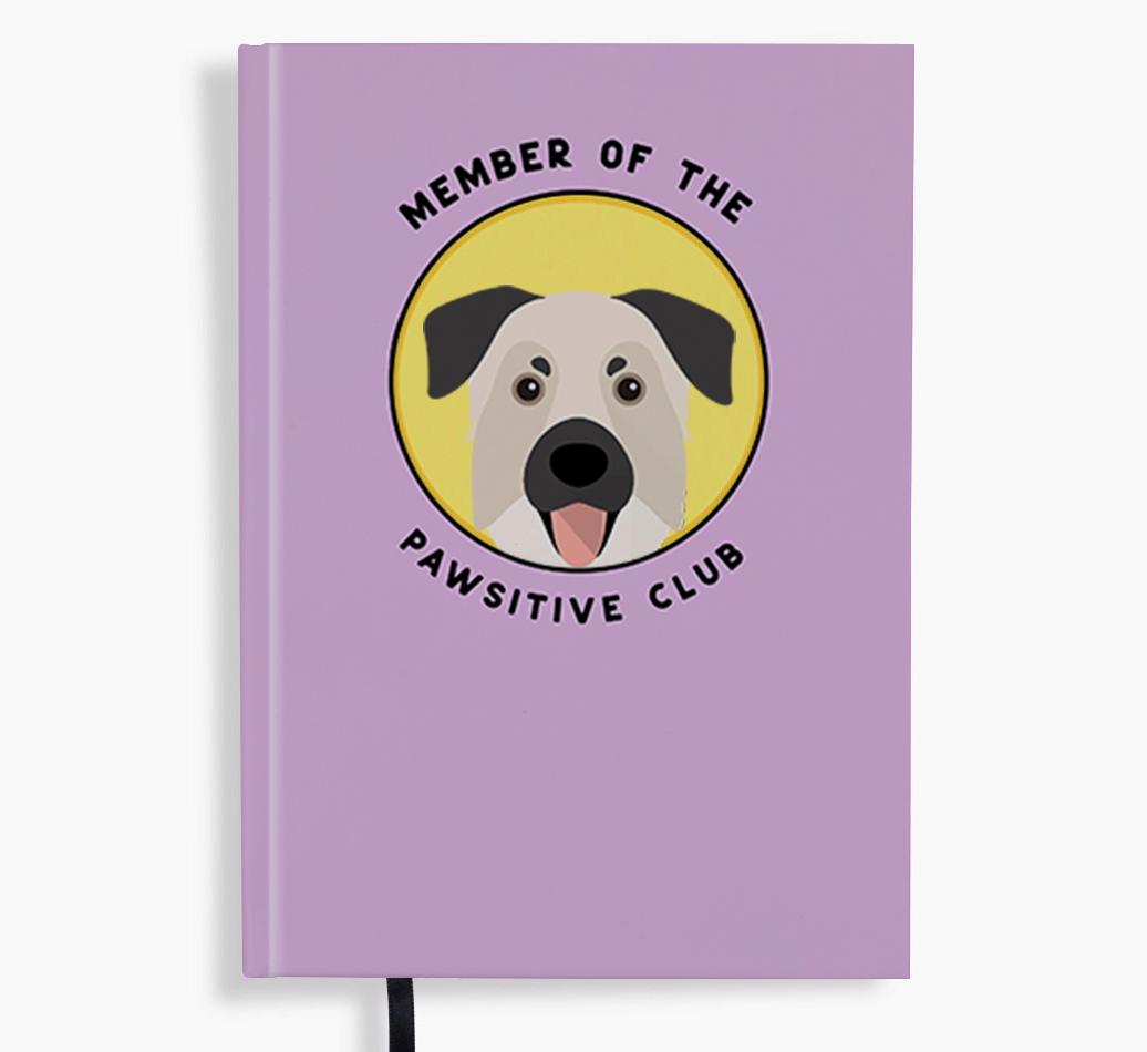 Member of the Pawsitive Club: Personalized {breedFullName} Notebook