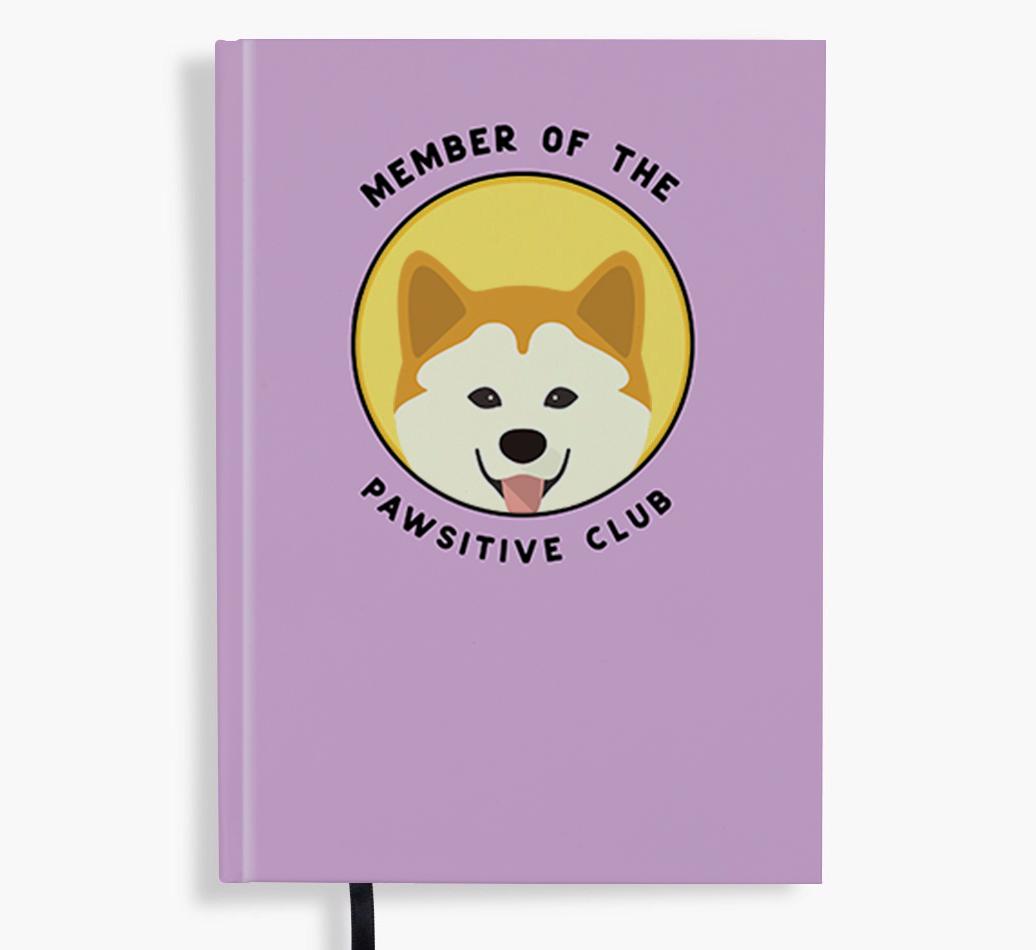 Member of the Pawsitive Club: Personalized {breedFullName} Notebook