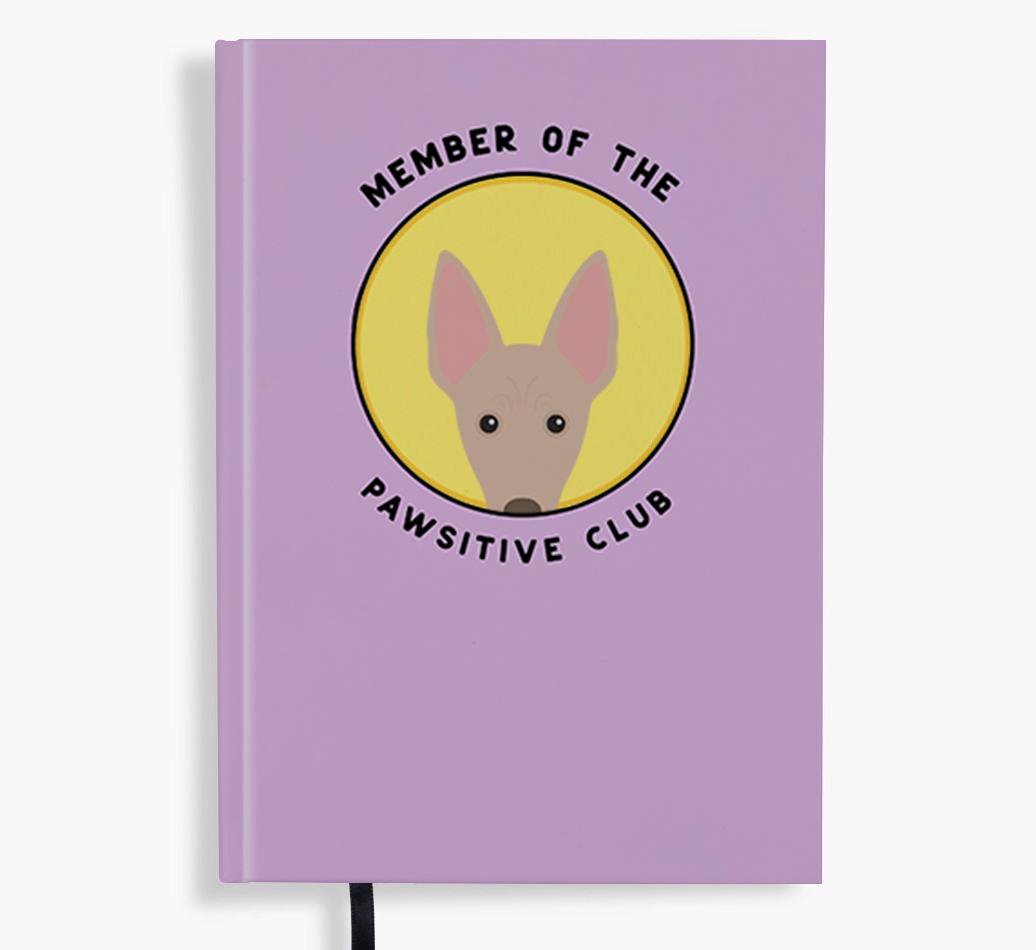 Member of the Pawsitive Club: Personalized {breedFullName} Notebook
