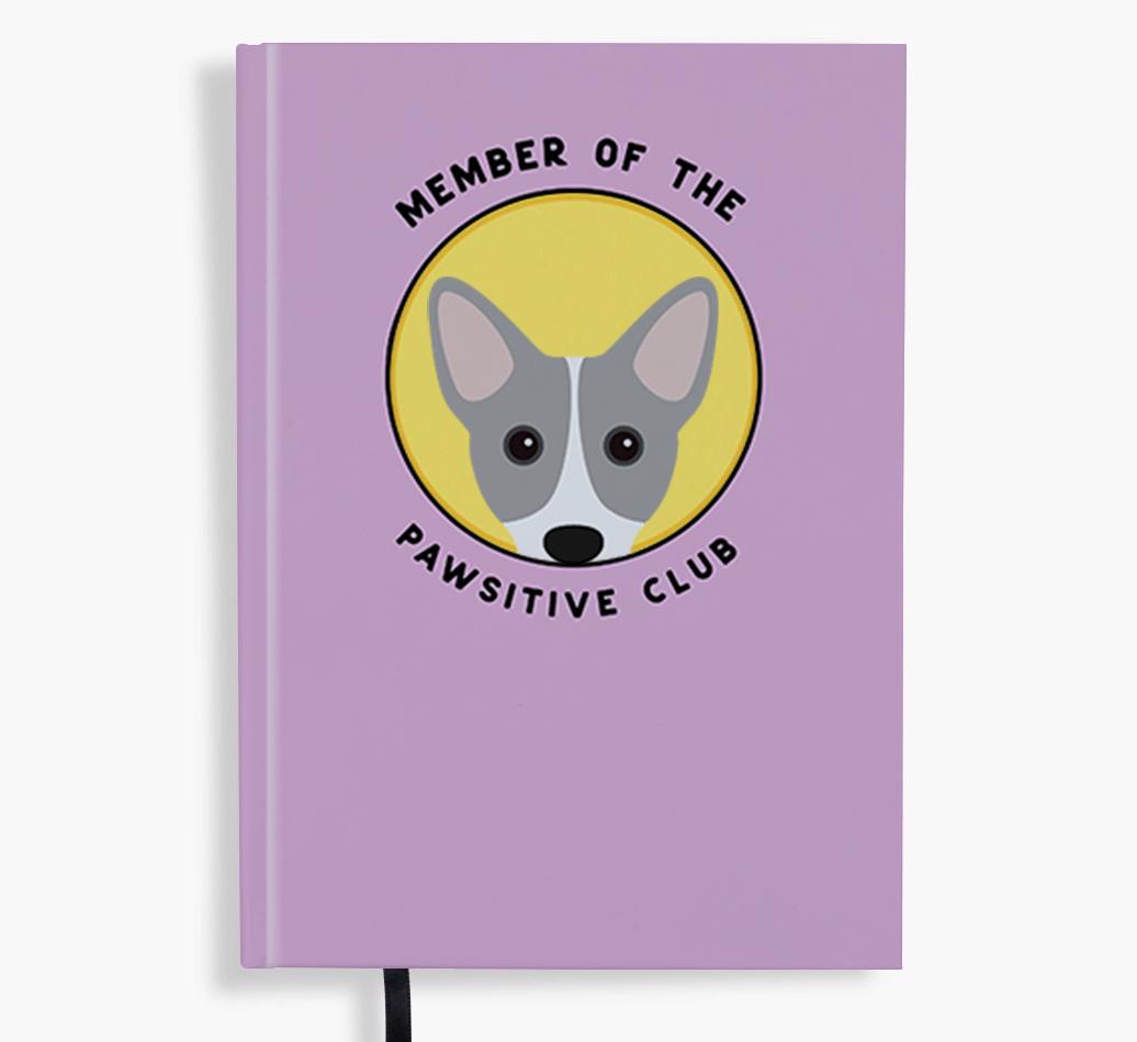 Member of the Pawsitive Club: Personalized {breedFullName} Notebook