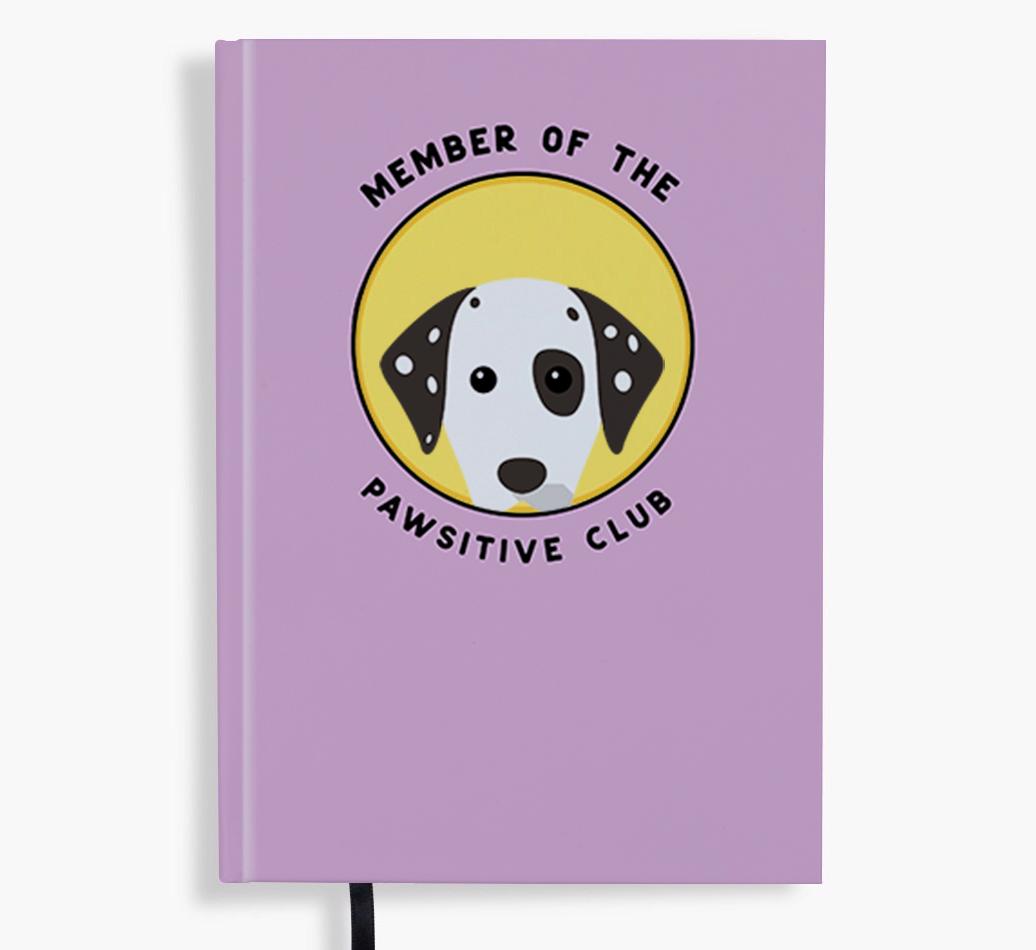 Member of the Pawsitive Club: Personalized {breedFullName} Notebook