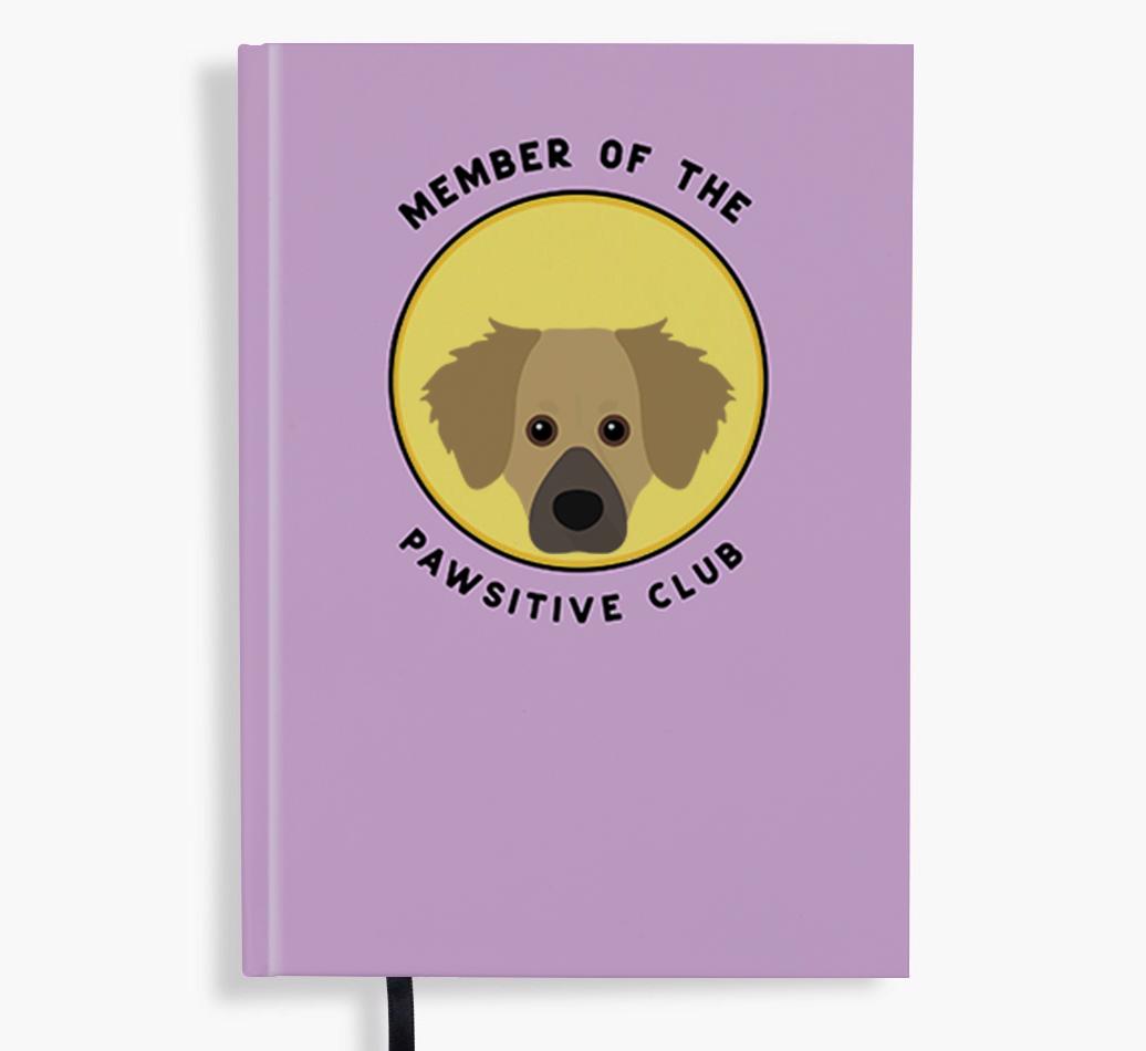 Member of the Pawsitive Club: Personalized {breedFullName} Notebook