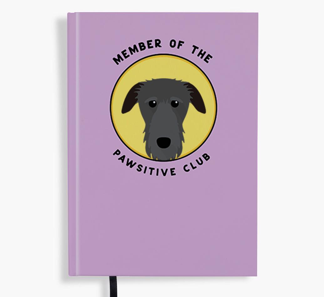 Member of the Pawsitive Club: Personalized {breedFullName} Notebook