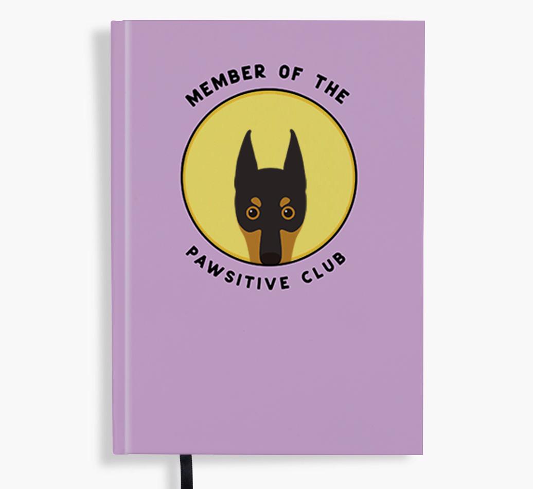 Member of the Pawsitive Club: Personalized {breedFullName} Notebook