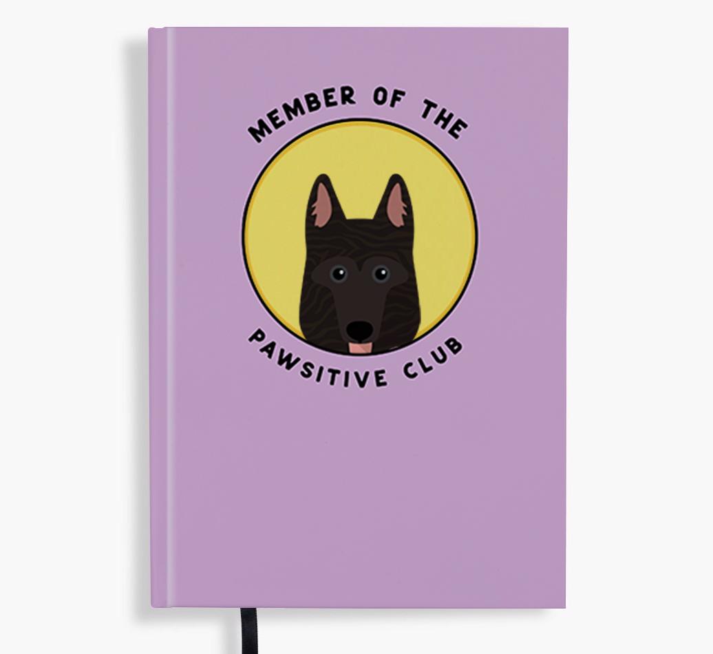 Member of the Pawsitive Club: Personalized {breedFullName} Notebook