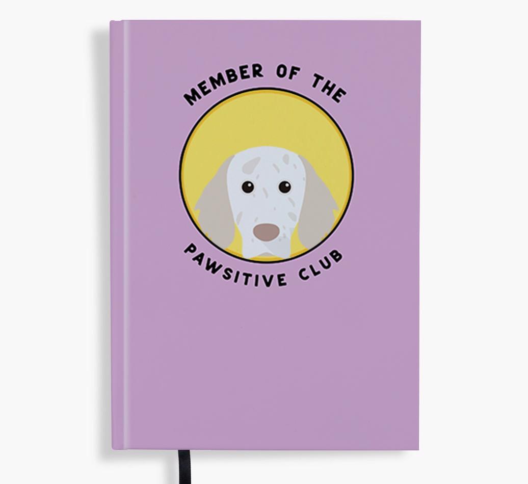 Member of the Pawsitive Club: Personalized {breedFullName} Notebook