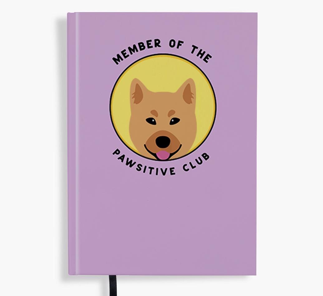 Member of the Pawsitive Club: Personalized {breedFullName} Notebook