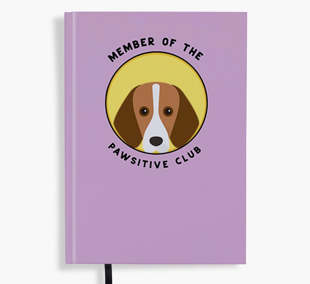 Member of the Pawsitive Club: Personalized {breedFullName} Notebook