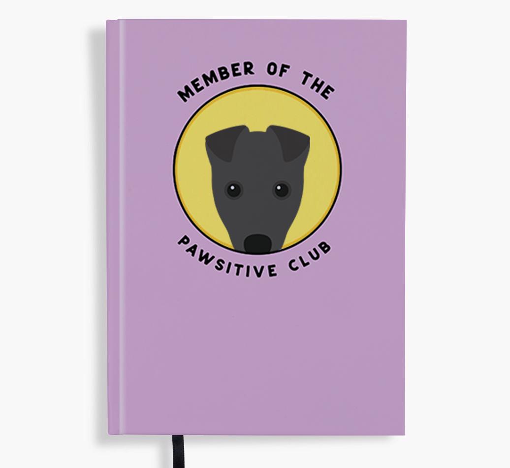 Member of the Pawsitive Club: Personalized {breedFullName} Notebook