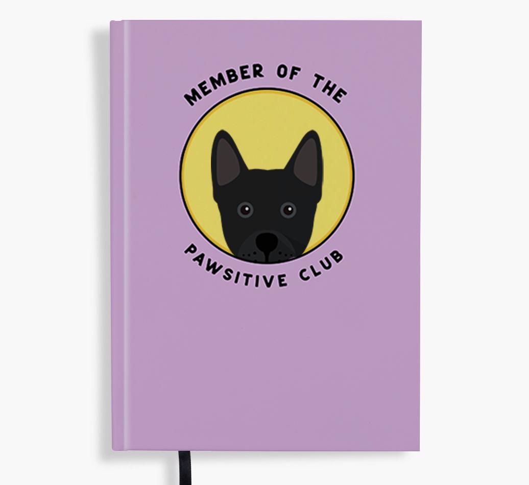 Member of the Pawsitive Club: Personalized {breedFullName} Notebook