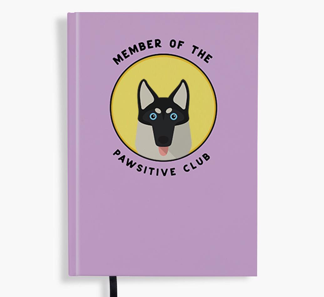 Member of the Pawsitive Club: Personalized {breedFullName} Notebook