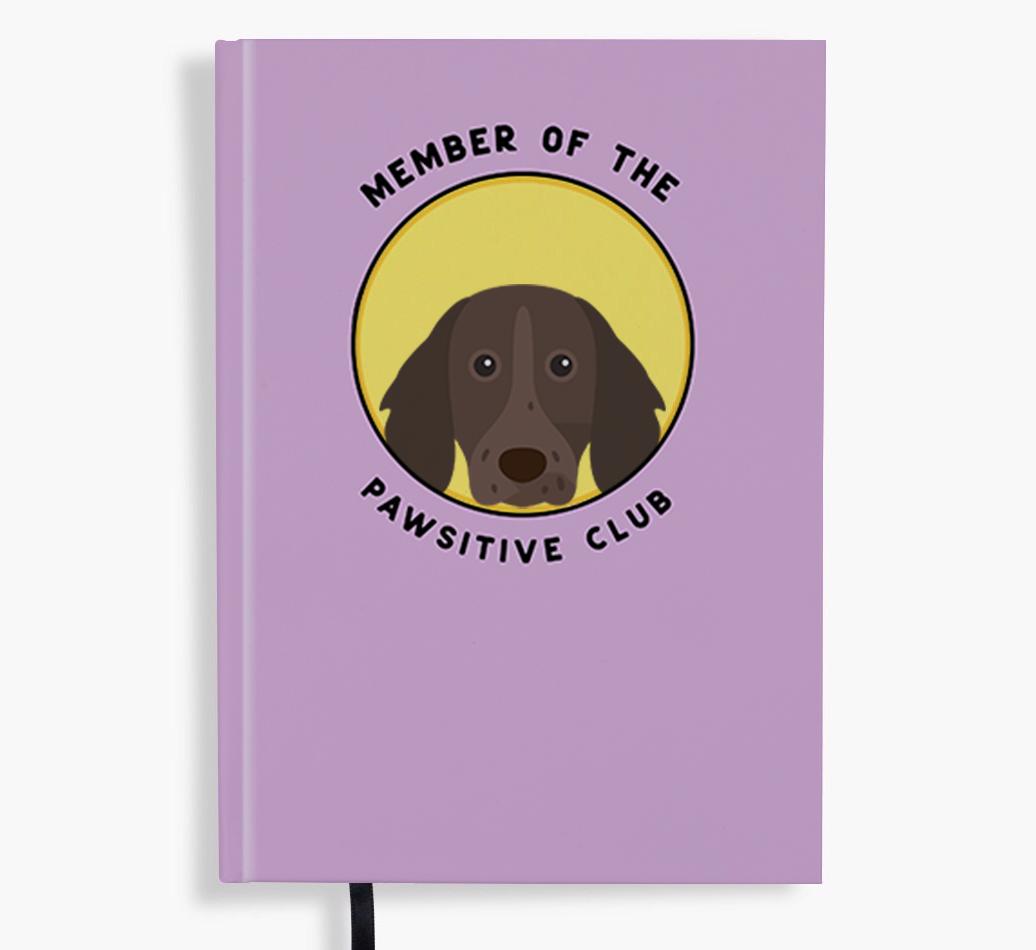 Member of the Pawsitive Club: Personalized {breedFullName} Notebook