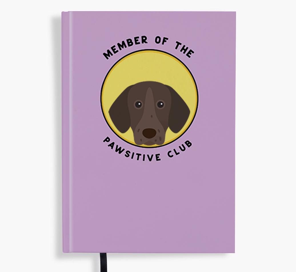 Member of the Pawsitive Club: Personalized {breedFullName} Notebook
