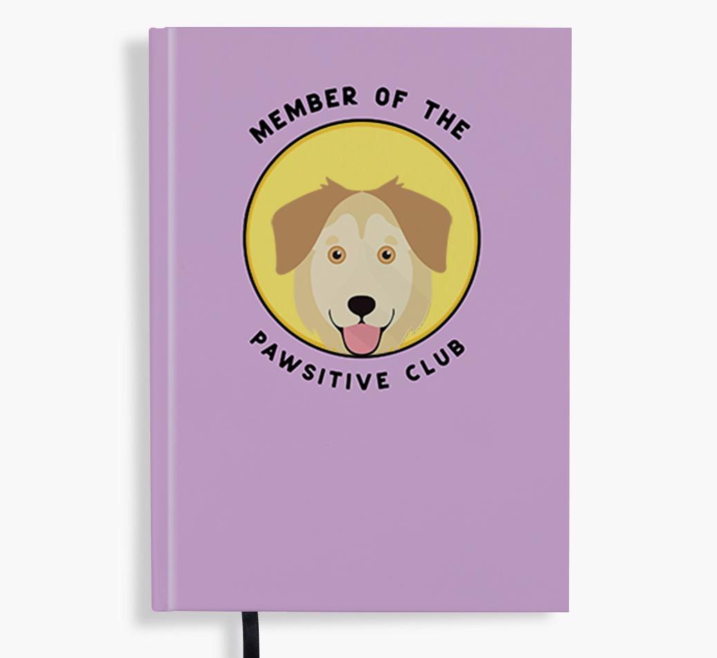 Member of the Pawsitive Club: Personalized {breedFullName} Notebook
