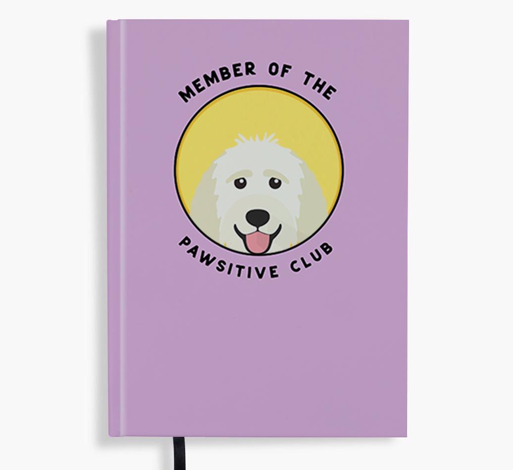 Member of the Pawsitive Club: Personalized {breedFullName} Notebook