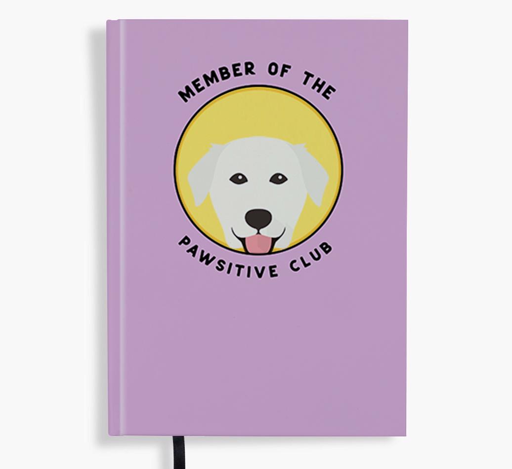 Member of the Pawsitive Club: Personalized {breedFullName} Notebook