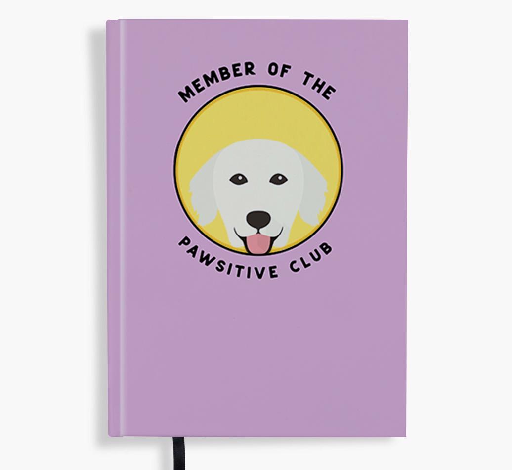 Member of the Pawsitive Club: Personalized {breedFullName} Notebook