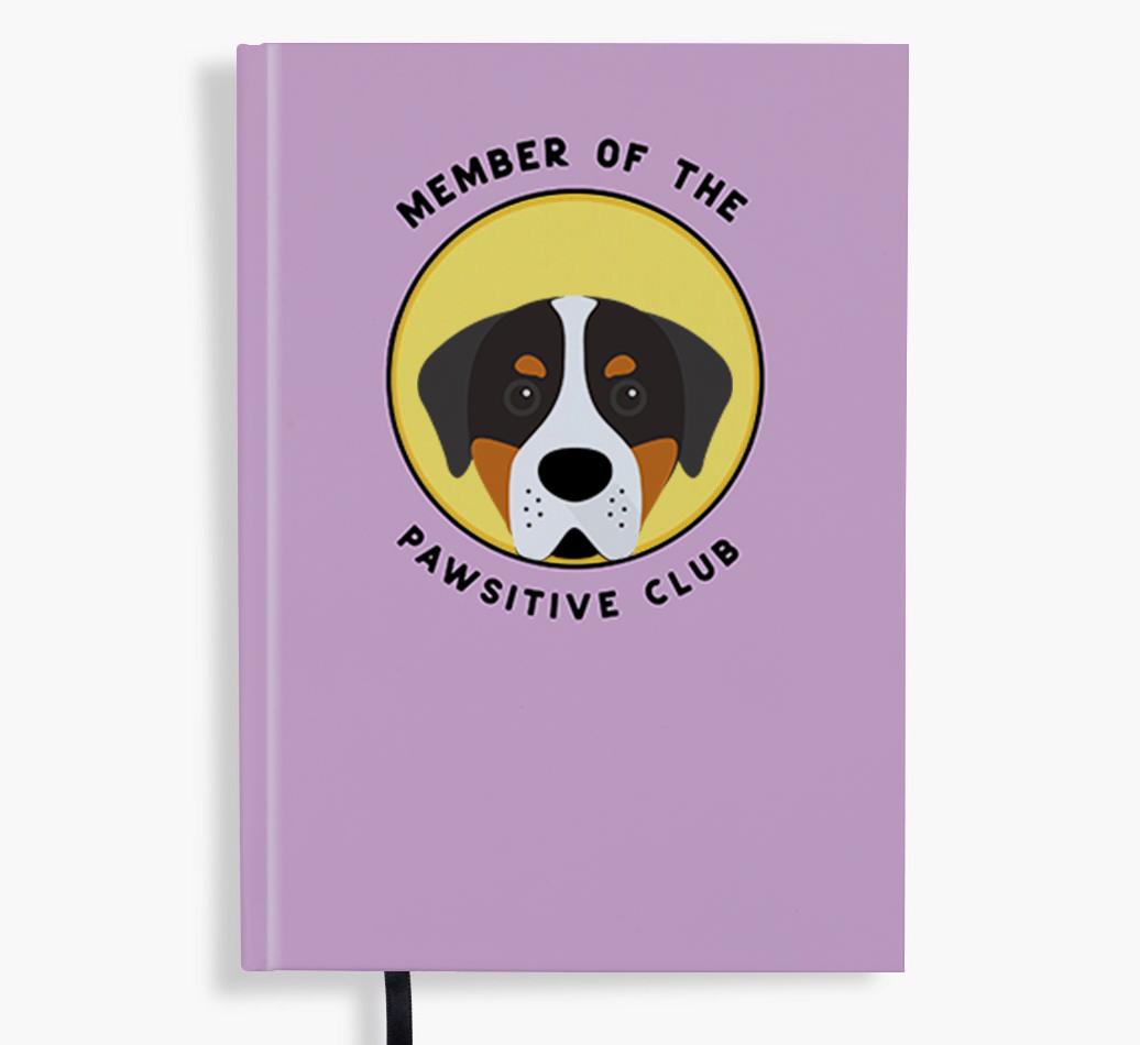 Member of the Pawsitive Club: Personalized {breedFullName} Notebook