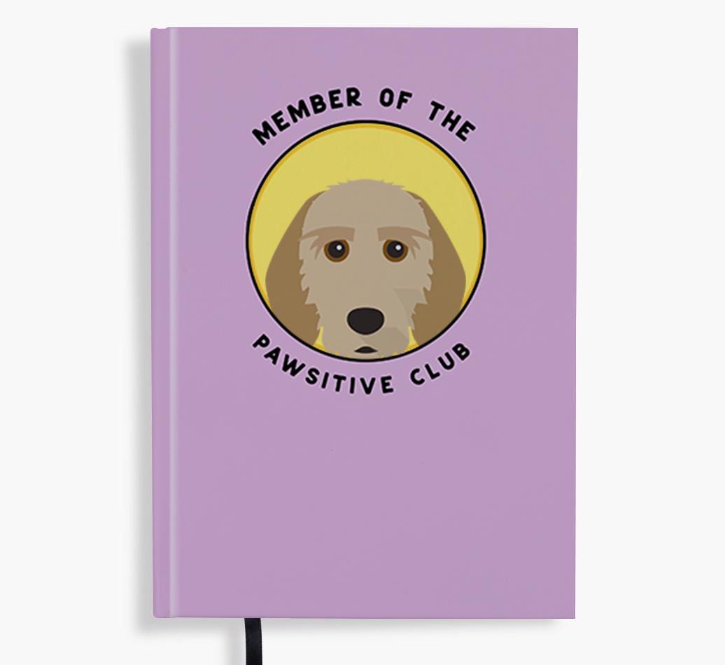 Member of the Pawsitive Club: Personalized {breedFullName} Notebook