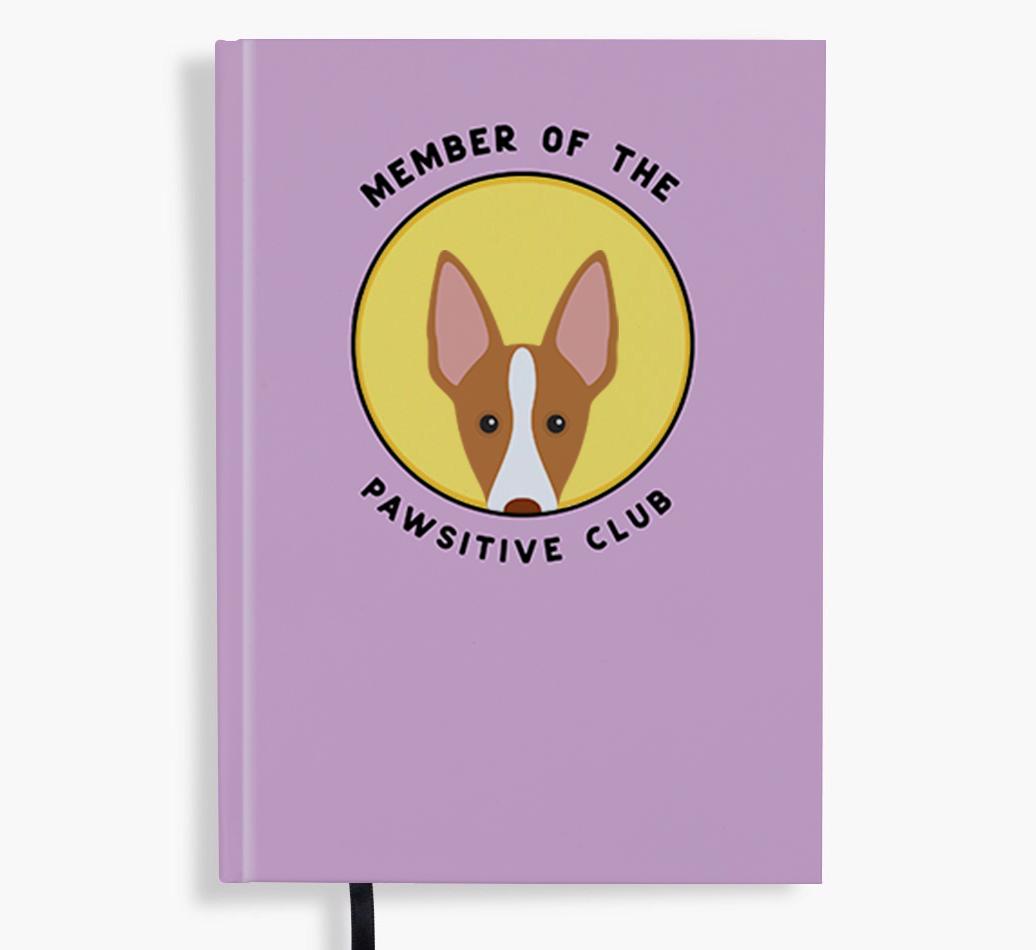Member of the Pawsitive Club: Personalized {breedFullName} Notebook