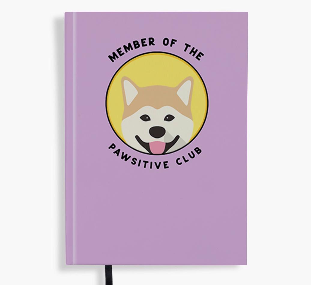 Member of the Pawsitive Club: Personalized {breedFullName} Notebook