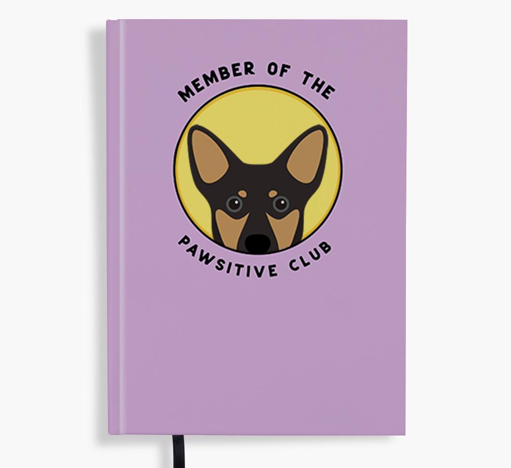 Member of the Pawsitive Club: Personalized {breedFullName} Notebook