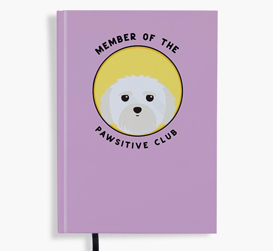Member of the Pawsitive Club: Personalized {breedFullName} Notebook