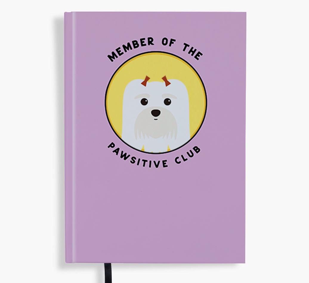 Member of the Pawsitive Club: Personalized {breedFullName} Notebook