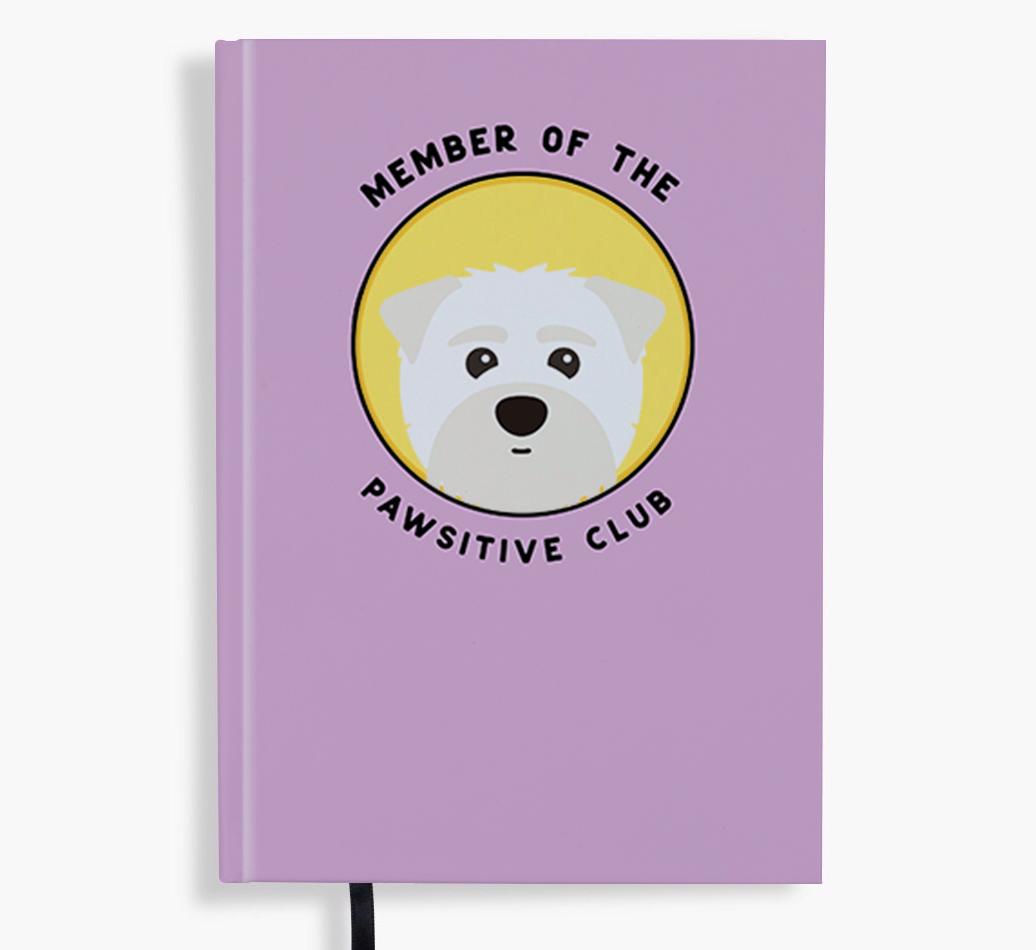 Member of the Pawsitive Club: Personalized {breedFullName} Notebook