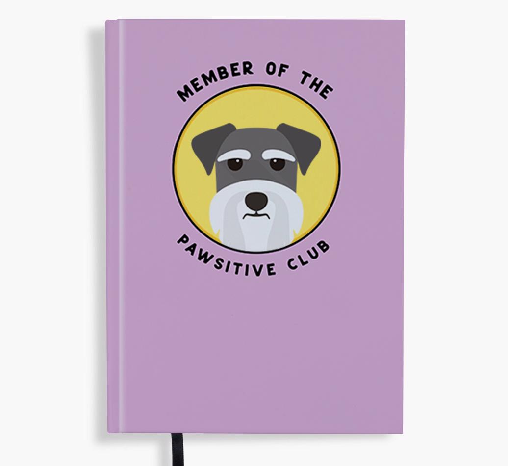 Member of the Pawsitive Club: Personalized {breedFullName} Notebook