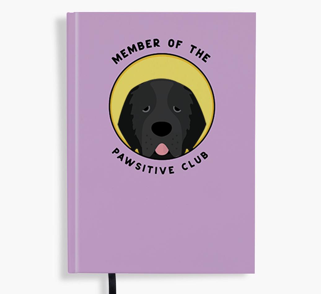 Member of the Pawsitive Club: Personalized {breedFullName} Notebook