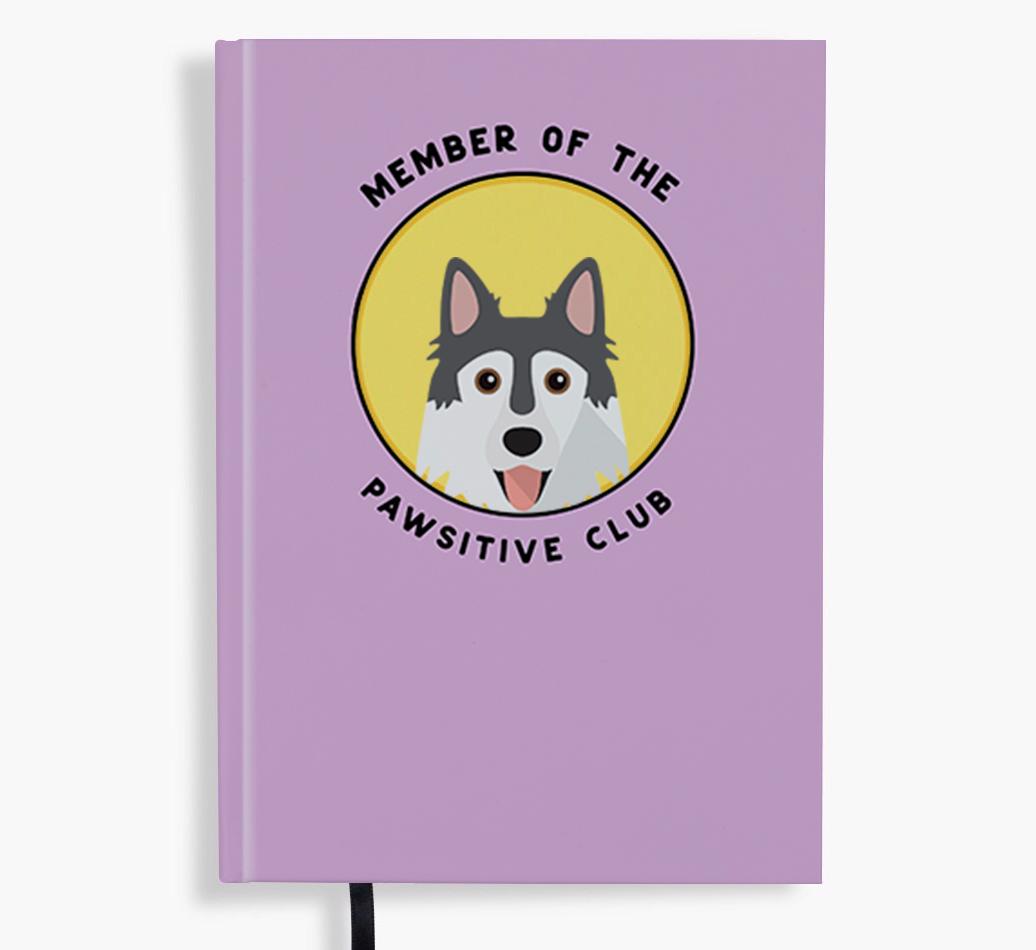 Member of the Pawsitive Club: Personalized {breedFullName} Notebook