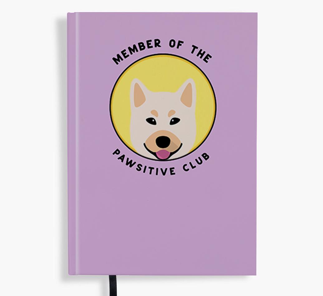 Member of the Pawsitive Club: Personalized {breedFullName} Notebook