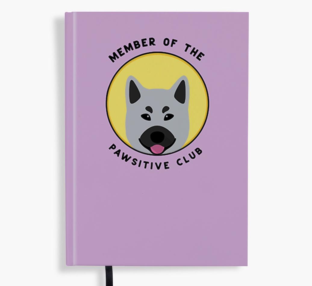 Member of the Pawsitive Club: Personalized {breedFullName} Notebook
