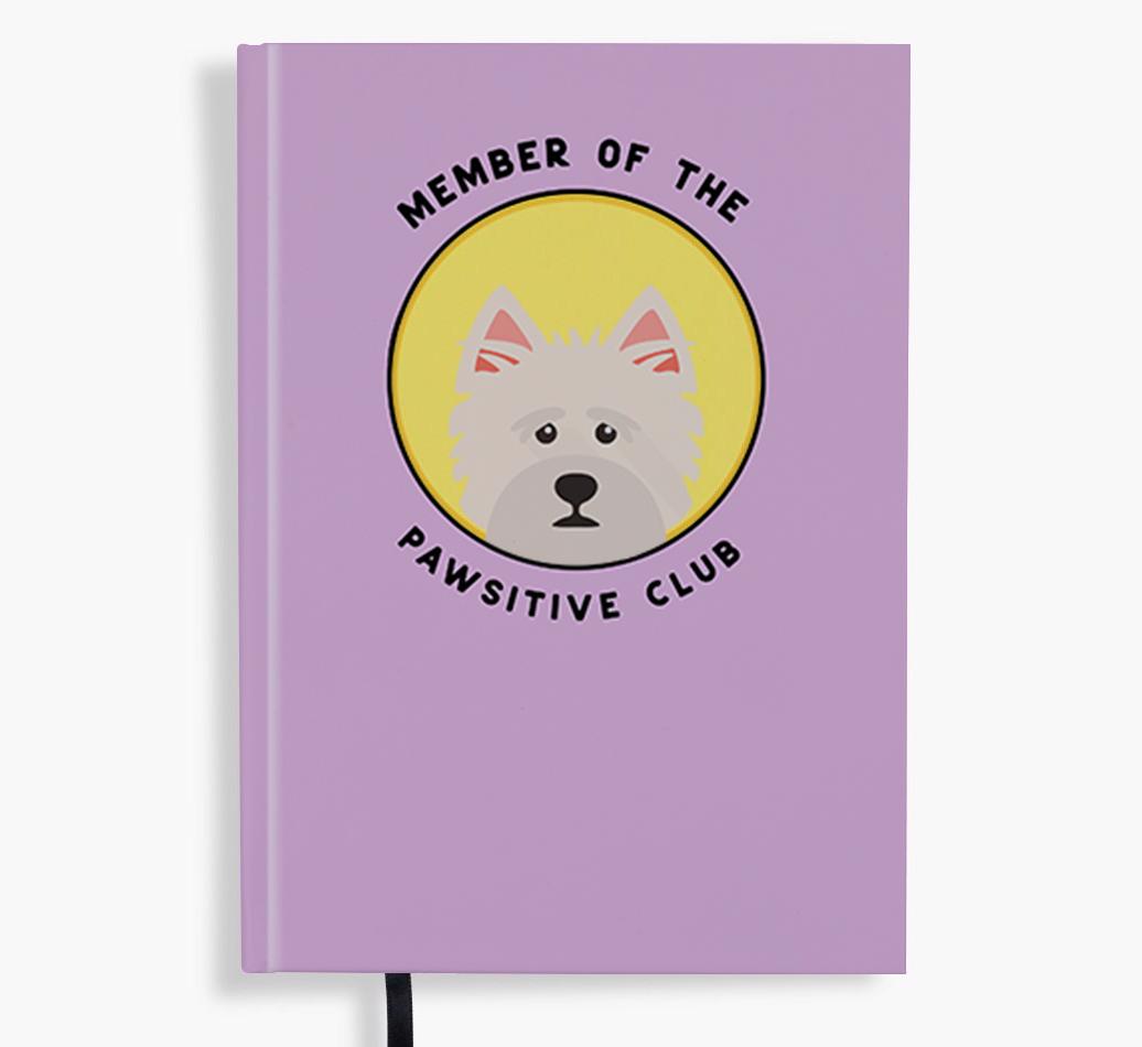 Member of the Pawsitive Club: Personalized {breedFullName} Notebook