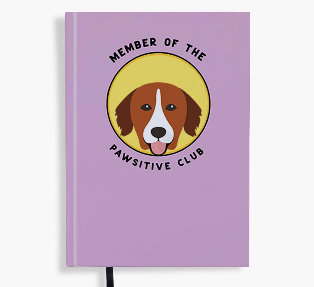 Member of the Pawsitive Club: Personalized {breedFullName} Notebook