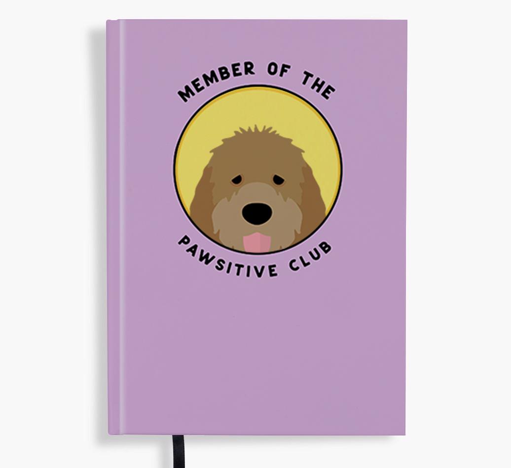 Member of the Pawsitive Club: Personalized {breedFullName} Notebook