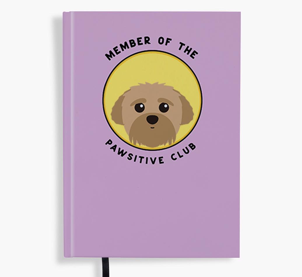 Member of the Pawsitive Club: Personalized {breedFullName} Notebook