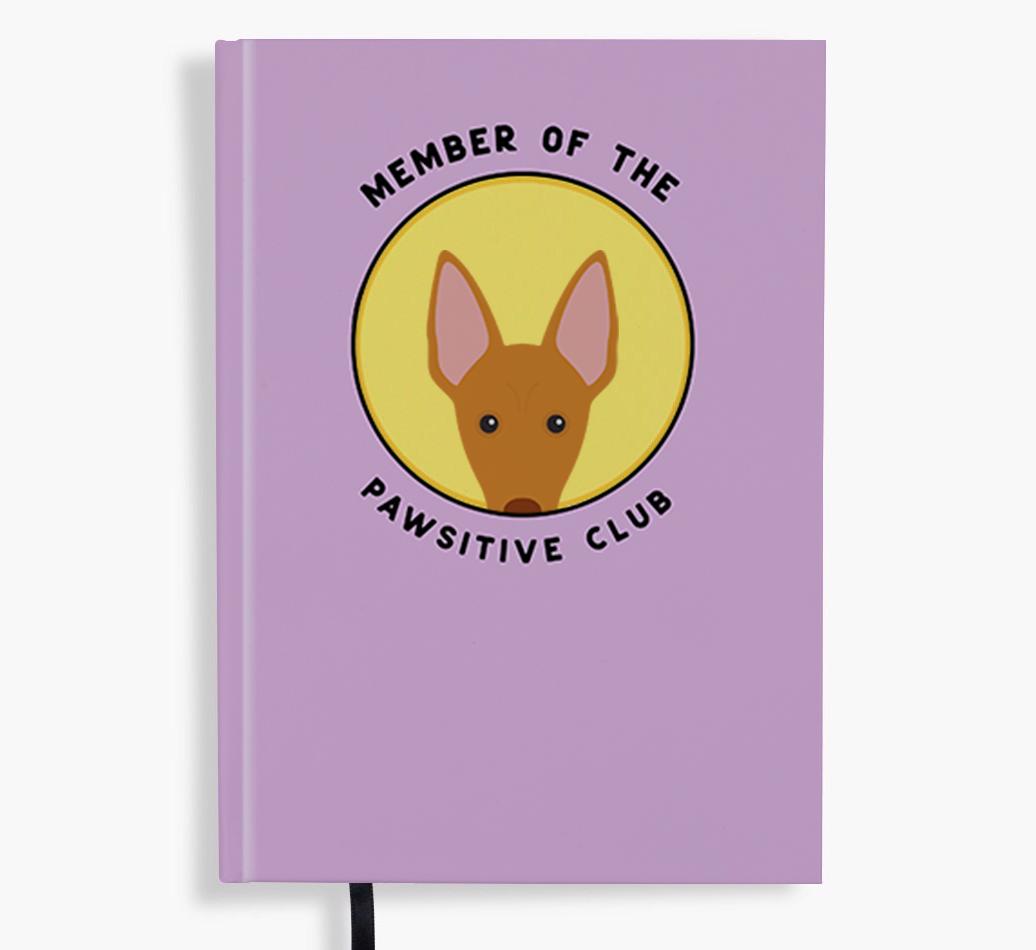 Member of the Pawsitive Club: Personalised {breedFullName} Notebook