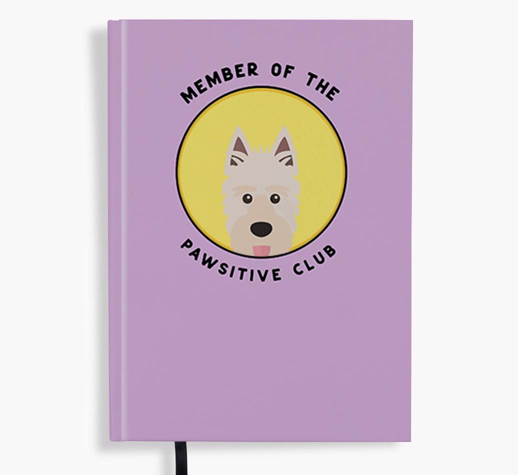 Member of the Pawsitive Club: Personalized {breedFullName} Notebook