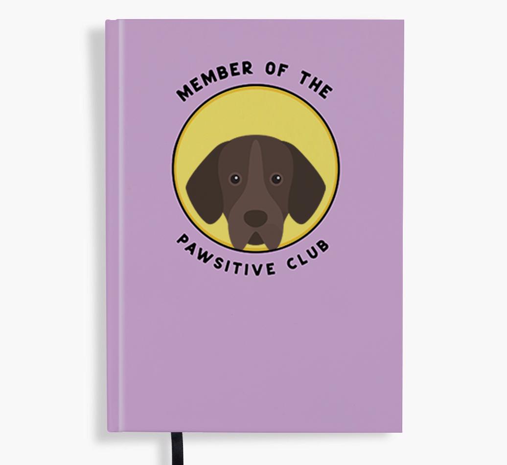 Member of the Pawsitive Club: Personalized {breedFullName} Notebook