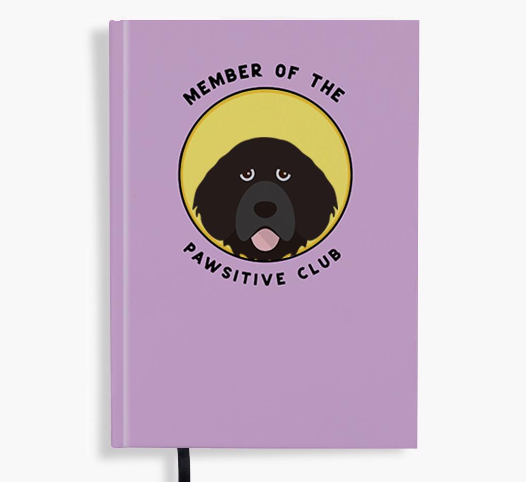 Member of the Pawsitive Club: Personalized {breedFullName} Notebook