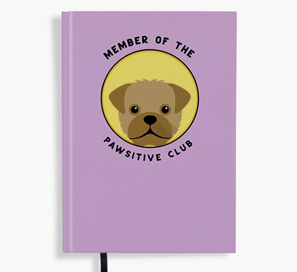 Member of the Pawsitive Club: Personalized {breedFullName} Notebook