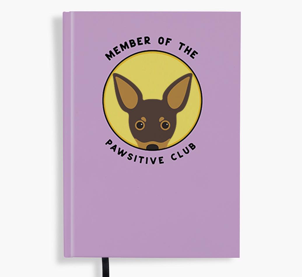 Member of the Pawsitive Club: Personalized {breedFullName} Notebook