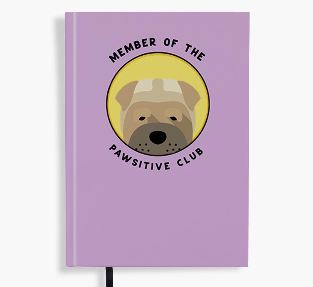Member of the Pawsitive Club: Personalized {breedFullName} Notebook