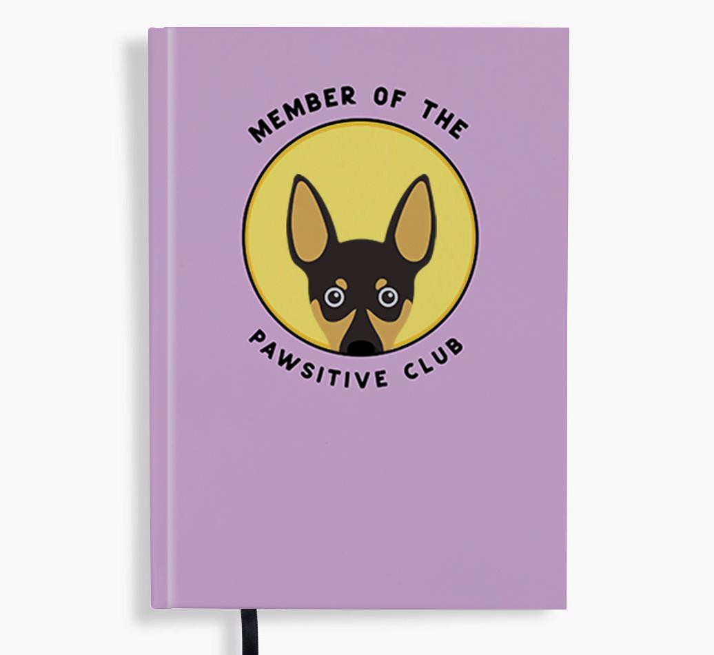 Member of the Pawsitive Club: Personalized {breedFullName} Notebook