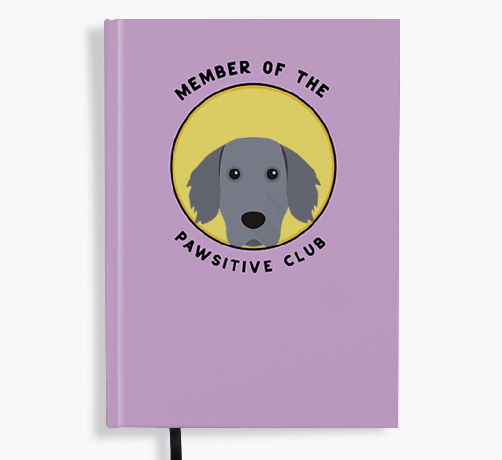 Member of the Pawsitive Club: Personalized {breedFullName} Notebook