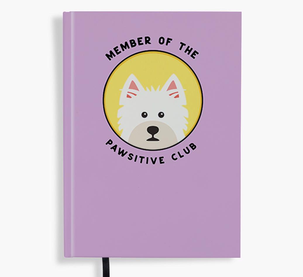 Member of the Pawsitive Club: Personalized {breedFullName} Notebook