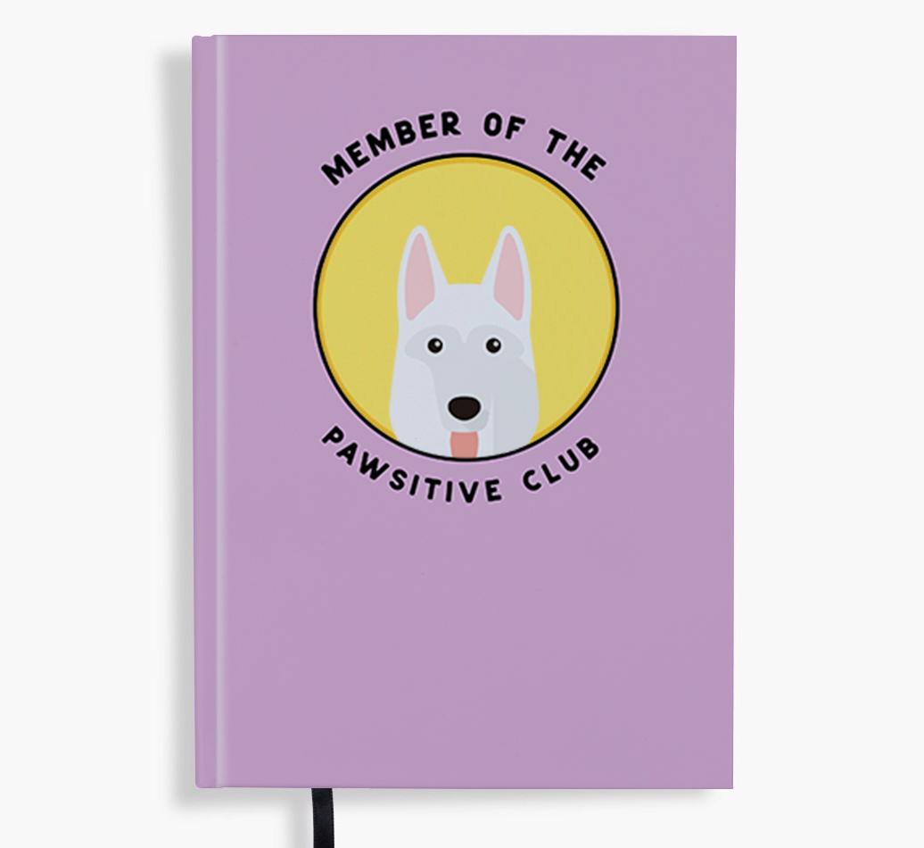 Member of the Pawsitive Club: Personalized {breedFullName} Notebook