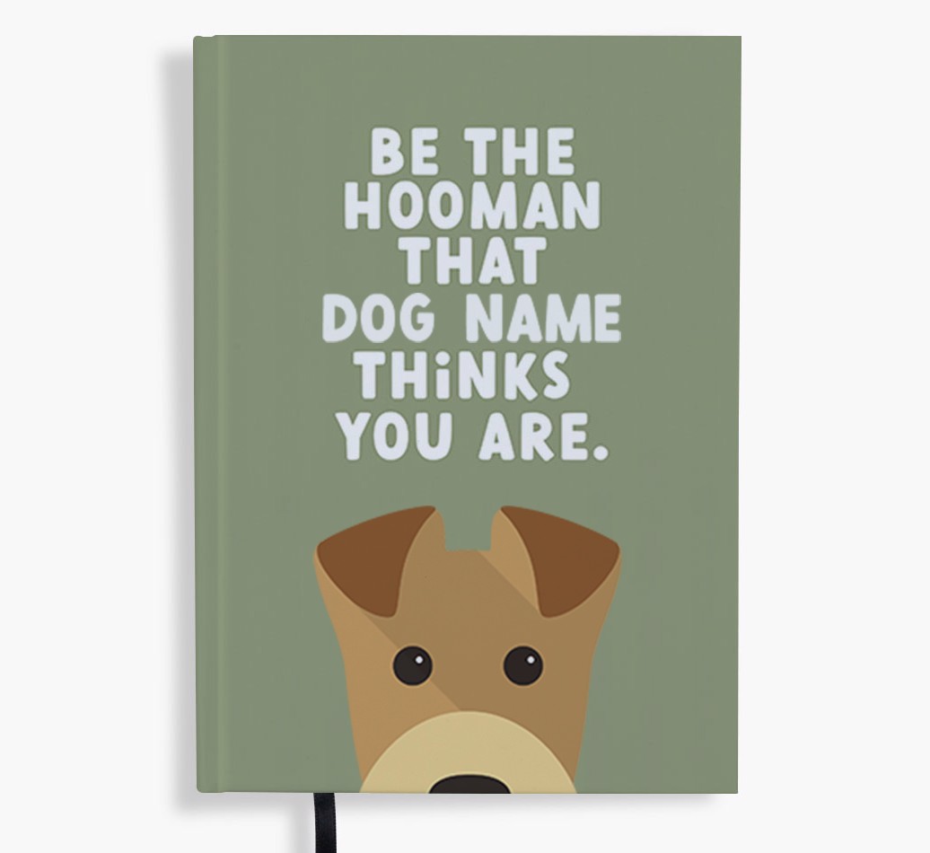 Be The Hooman: Personalised {breedFullName} Notebook